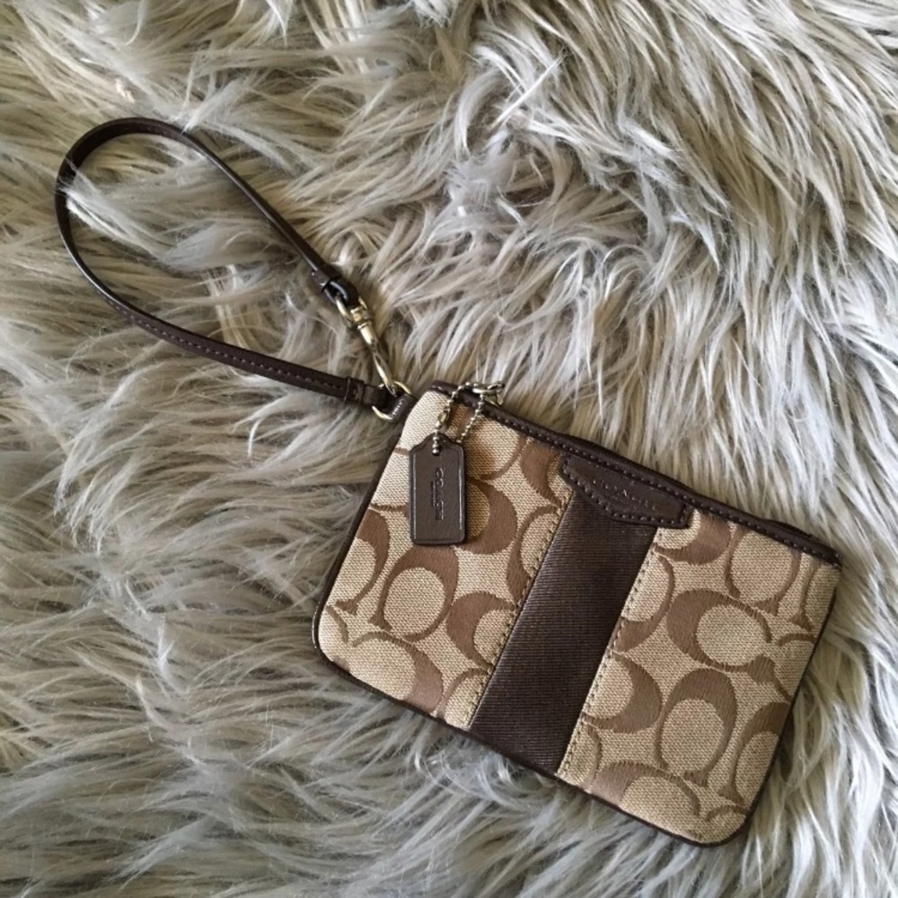 Coach wristlet